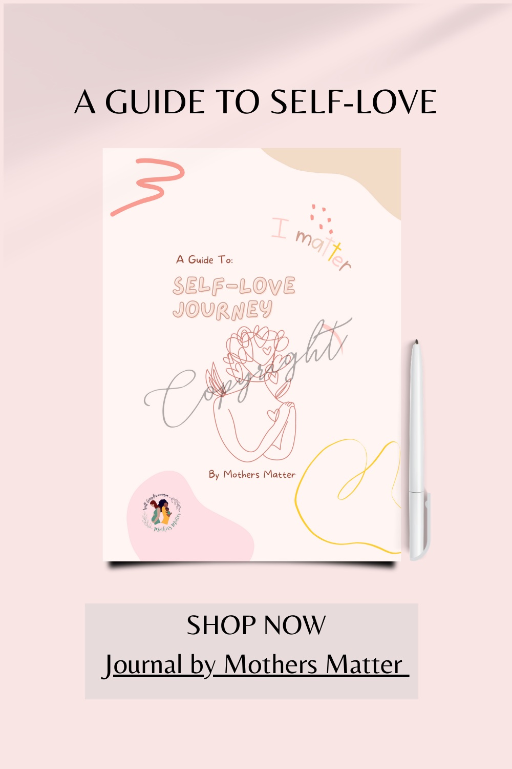 A Guide To Self-Love Journal A5 booklet