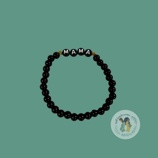 MAMA Beaded Bracelet